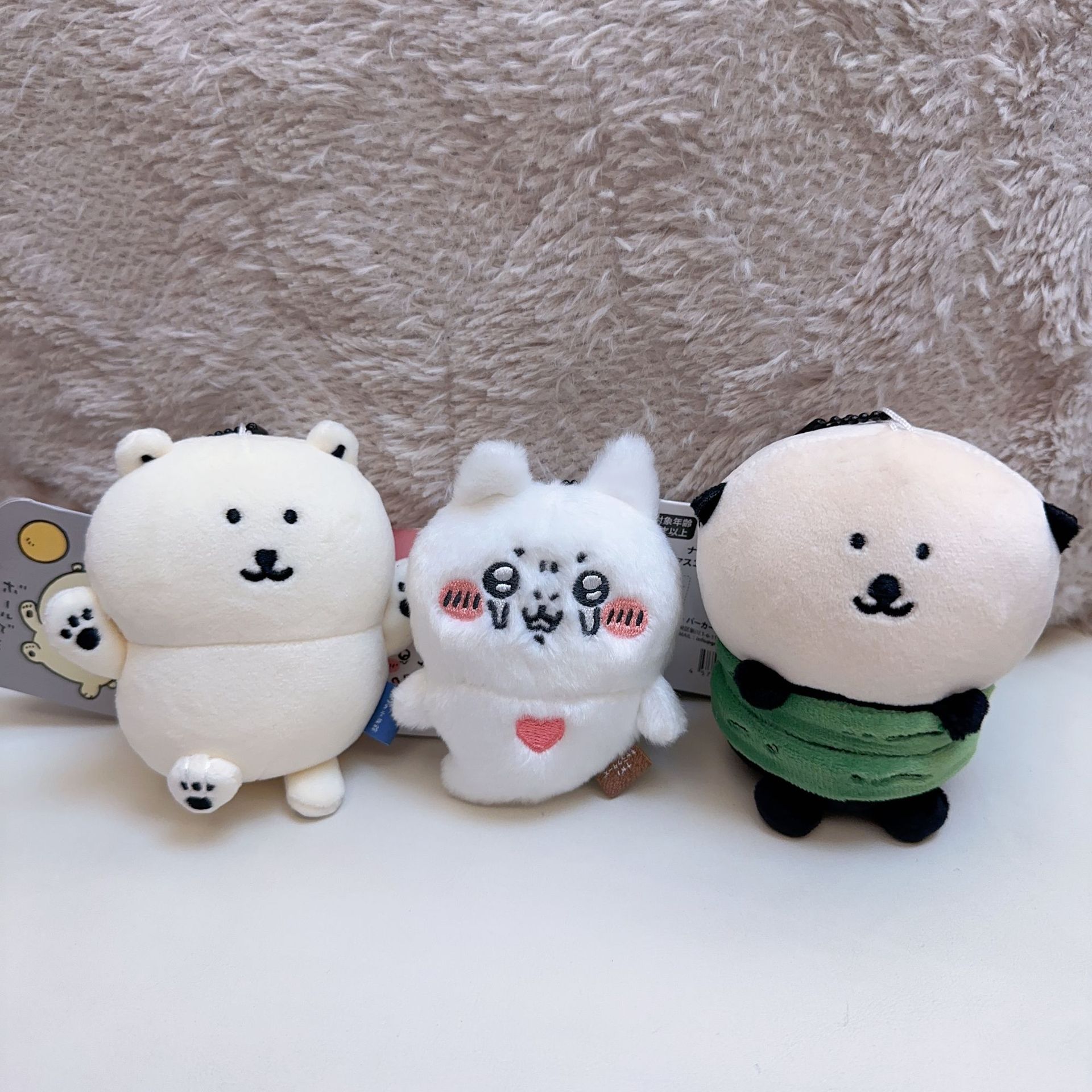 Anime Merchandise Bag - Portachiavi in peluche Jiyi: simpatico orso